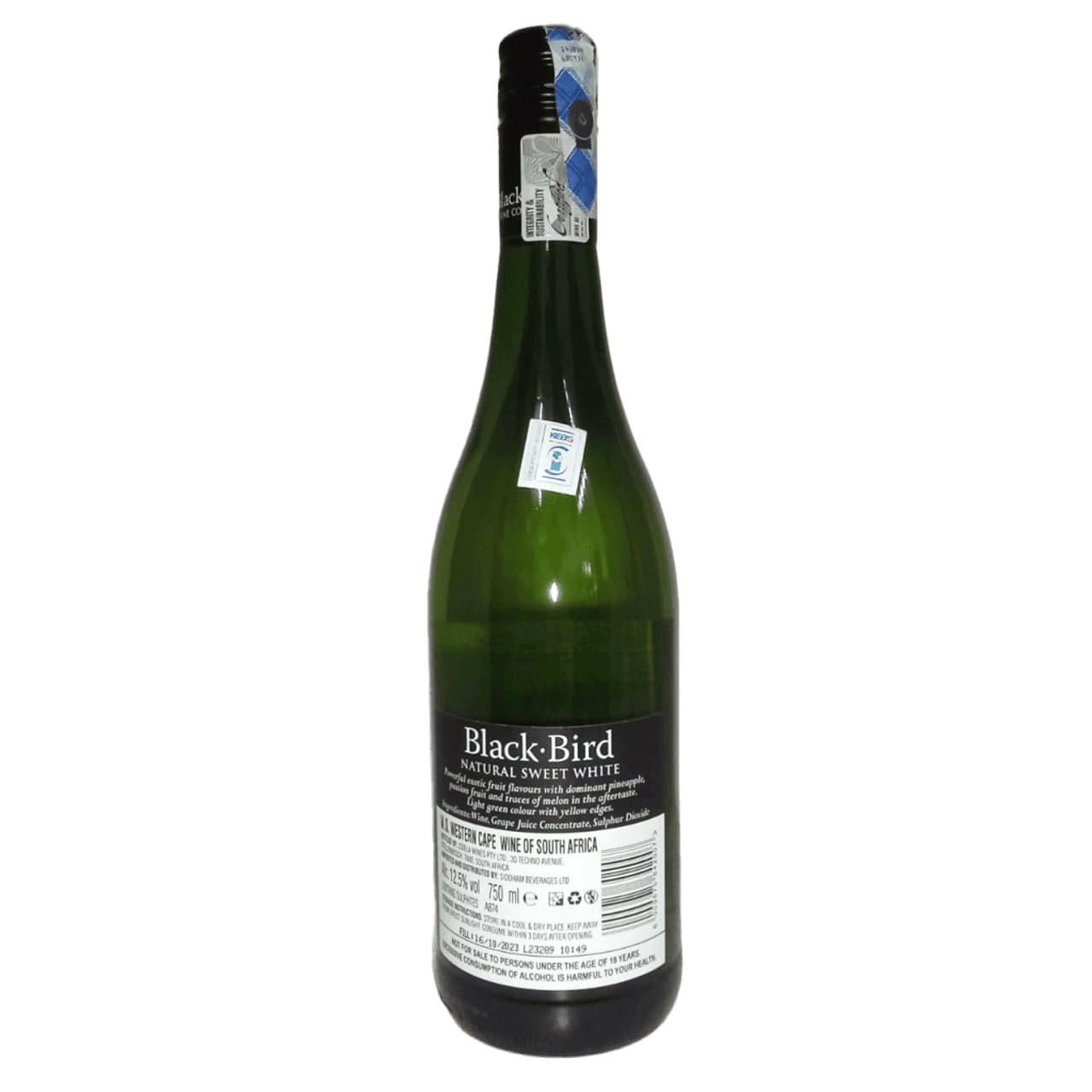 Blackbird Natural Sweet Wine – 750ml (12.5% Abv) - Image 2