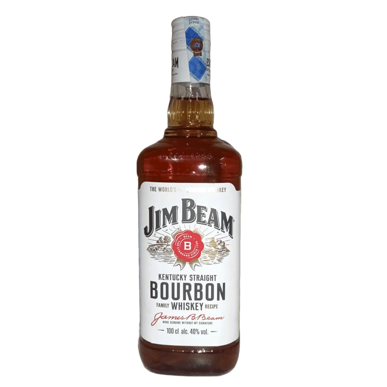 Jim Beam Bourbon Family Whiskey – 1 Litre (40% ABV).