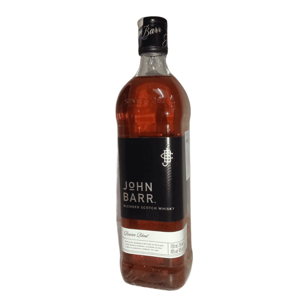 John Barr Blended Scotch Whisky – 750ml (75cl, 40% Abv)